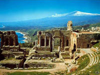 Coast to Coast horseback riding tour in Sicily, Italy