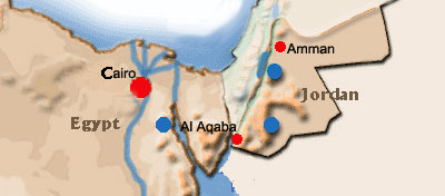 Horse riding vacations in Northern Africa - Egypt and Jordan