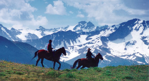Horse riding vacations in Canada