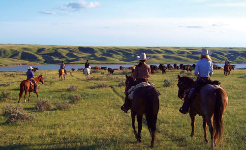 Horse riding vacations in Saskatchewan