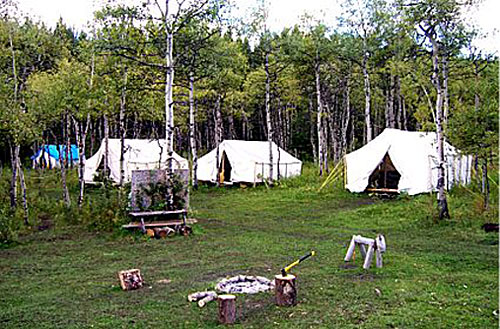 Porcupine Hills Cow Camp