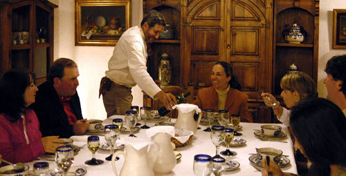 Finca Enyhe Dinner in Valle de Bravo