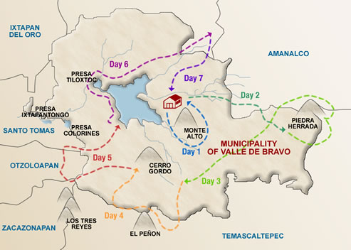 Cavalcade Route Map