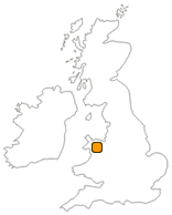 Walking tour along the Welch borders in Wales