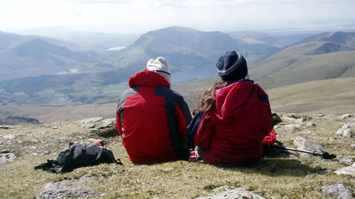 Waling tour in Wales