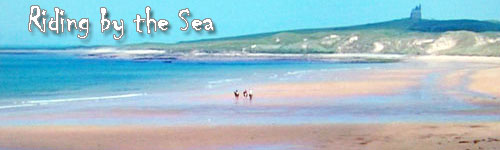 Riding by the Sea