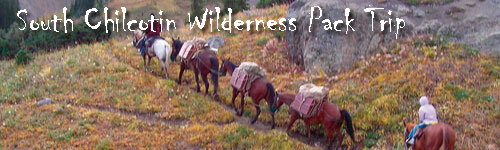 South Chilcotin Pack Trip