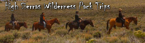 High Sierras Wilderness Pack Trips