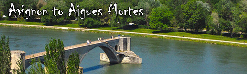 Cycling Avignon to Aigues Mortes