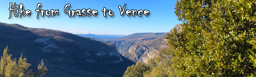 Hike from Grasse to Vence