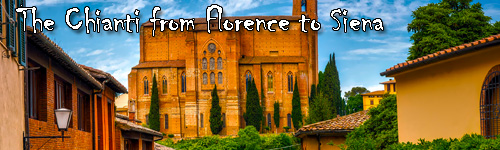 The Chianti from Florence to Siena