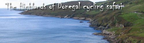 The Highlands of Donegal cycling safari