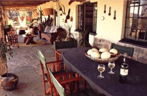 Our verandah is a great place to relax