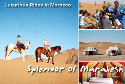 Riding tours in Morocco - Splendor of Marakesh Ride with Hidden Trails