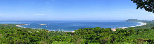 tamarindo bay panorama photo