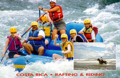 Rafting and Riding in Costa Rica