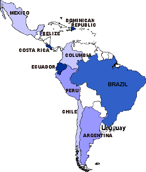 South America riding destinations