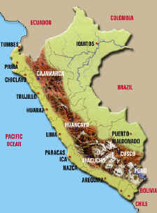 Peruvian Map