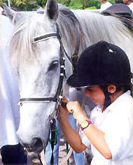 Umalas offers children the opportunity to learn the sport of riding