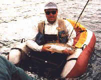 Chris with Trophy Rainbow