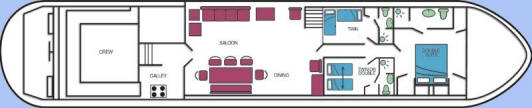 La Dolce Vita deck plan