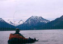 Float tubing on Chilko Lake