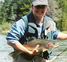 Wild Rainbow River Trout