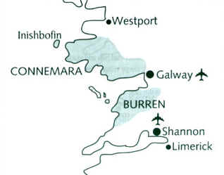 Connemara Map