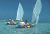 Sailing klepper kayaks in the Exumas