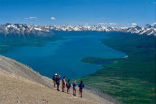 Best of BC Slideshow - Hikers at Chilko Lake - page 6