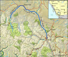 Best of British Columbia Expedition Map