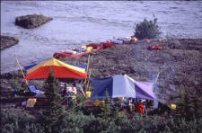 Alsek and Tatshenshini Rivers - From each camp you have panoramic views of this pristine wilderness.