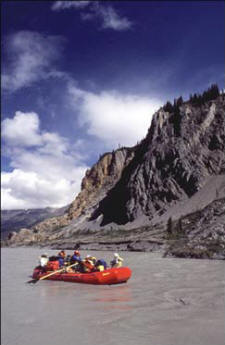 Alsek and Tatshenshini Rivers - The Dezadeash River meets with Kaskawulsh to form the Alsek River.