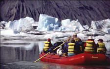 Alsek and Tatshenshini Rivers - Floating among the bergs is a surreal experience.