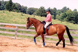 Debbie on Horse