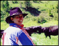 Family vacations at Montana Battle Creek Ranch offering Montana cattle drives, Montana fishing trout, Montana working ranch vacations, fly fishing in Montana, flyfishing for trout, Montana family vacations