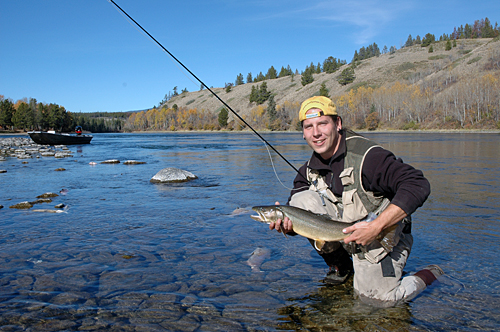 Fly Fishing on Chilko River and Lake in BC with Hidden Trails