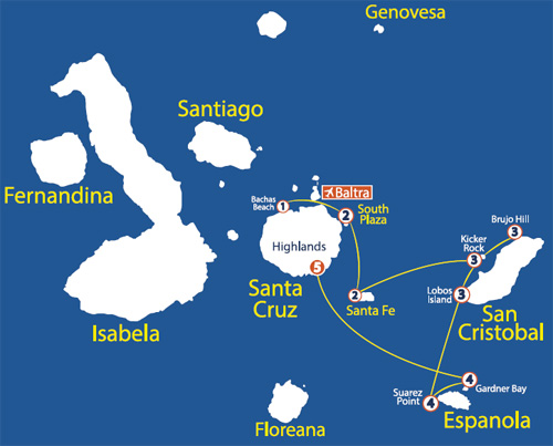 Nemo II - Itinerary B5