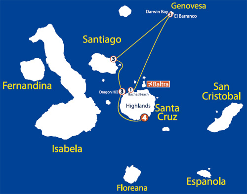 Nemo III - Itinerary A4