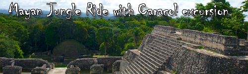 Mayan Jungle Ride with Caracol excursion