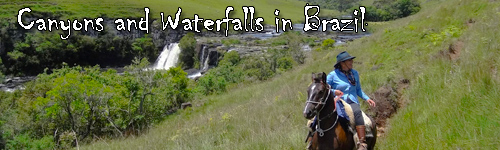 Canyons and Waterfalls in Brazil