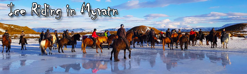 Ice Riding in Myvatn