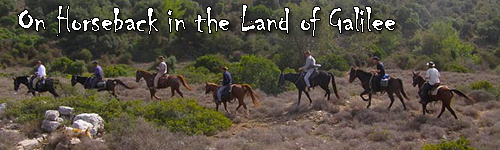 On Horseback in the Land of Galilee