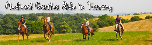 Medieval Castles Ride in Tuscany