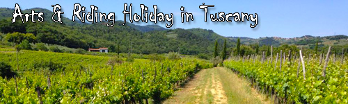 Arts & Riding Holiday in Tuscany