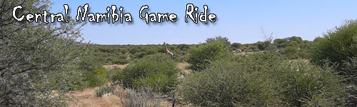 Central Namibia Game Ride