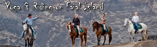 Yoga & Riding on Faial Island