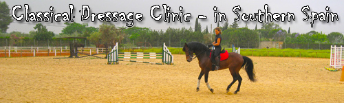 Classical Dressage Clinic - in Southern Spain