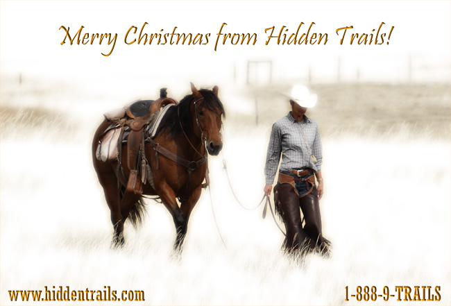 2013 Merry Christmas from Hidden Trails!